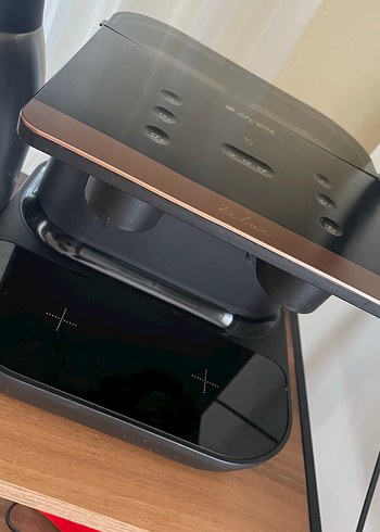 Çift Demlikli Kahve Makinesi, Kahverengi - Görsel 2