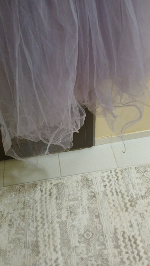 Mor Drapeli Klasik Kız Elbisesi - Görsel 2