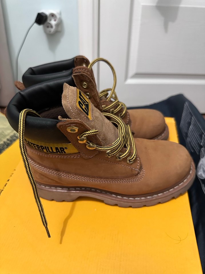 Kahverengi Kadın Platform Topuklu Bot - Görsel 4