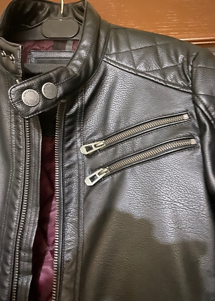 Erkek deri ceket - Görsel 2