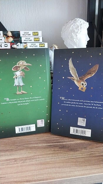  Beden Renk Harry potter 1,2,3 ve 4. Kitap