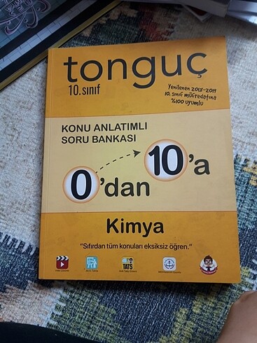 10. Sınıf kimya konu anlatımlı soru bankası Tonguç yayınları