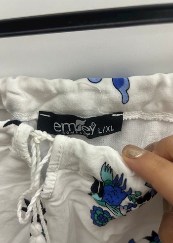 Emmy fayette 
Mavi Püsküllü Bohem Uzun Hamile Eteği - Görsel 4