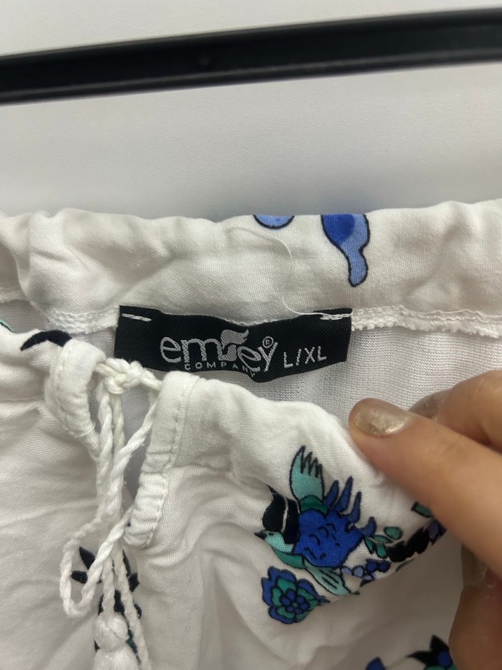 Emmy fayette 
Mavi Püsküllü Bohem Uzun Hamile Eteği - Görsel 4