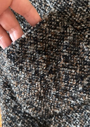 Gri Kadın Triko Yelek - Görsel 2