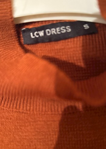 Kahverengi Yünlü Kolsuz Midi Elbise - Görsel 2