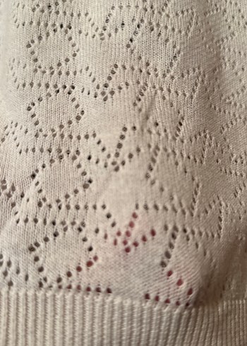 Bej Örgü Kadın Uzun Kollu Triko - Görsel 2