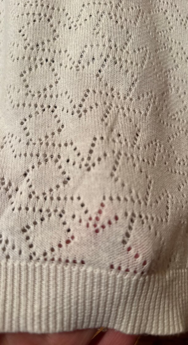 Bej Örgü Kadın Uzun Kollu Triko - Görsel 2