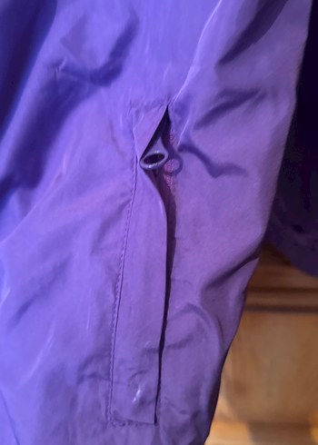 Mor Fermuarlı Kadın Ceket - Görsel 3