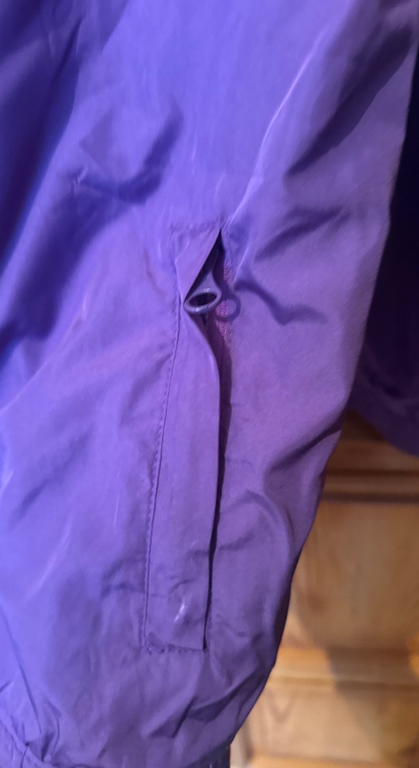 Mor Fermuarlı Kadın Ceket - Görsel 3