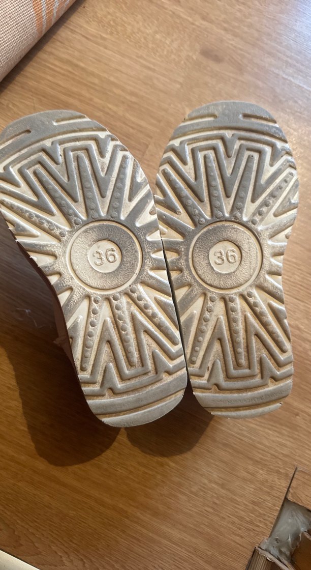 Bej Süet Kürklü Kadın Dolgu Topuk Bot - Görsel 3