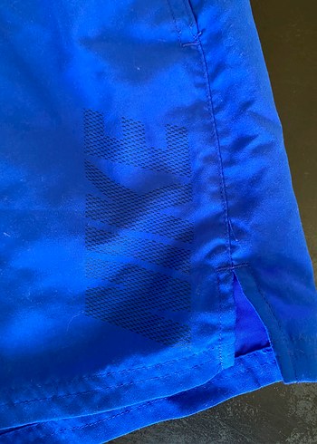 Erkek Mavi Düz Mayo Şortu - Görsel 3