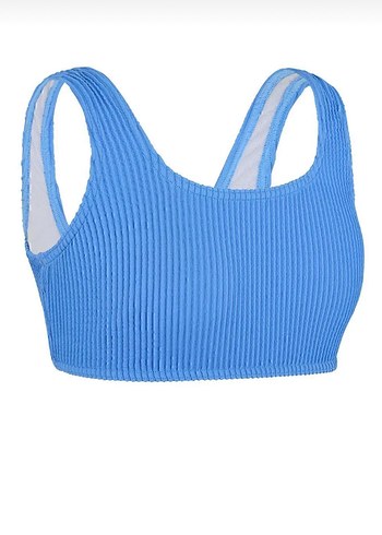 Decathlon Mavi Kız Bikini Takımı