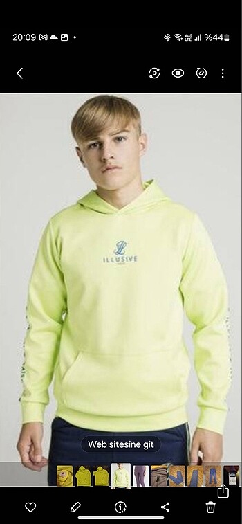 Spor sweatshirt