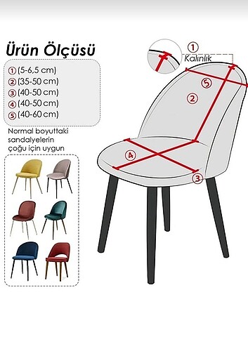 Diğer Sandalye kılıfı