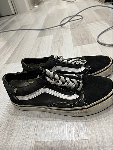 38 Beden siyah Renk vans 38 numara