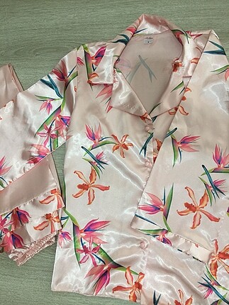 Saten pijama takımı