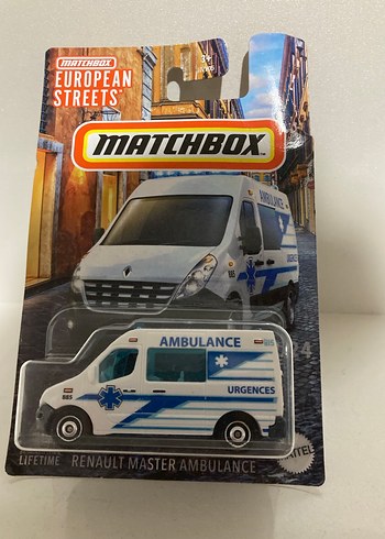 Matchbox Renault Master Ambulans European Streets