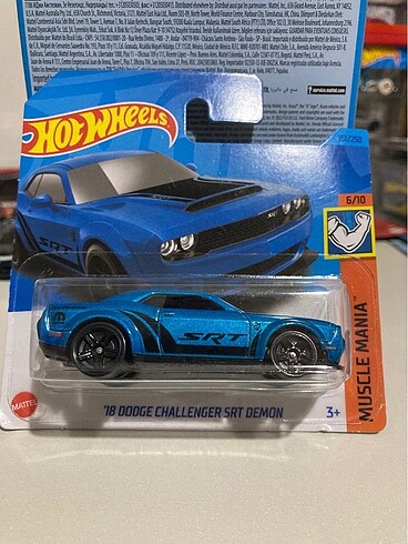 Hot wheels ?18 Dodge Challenger SRT Demon