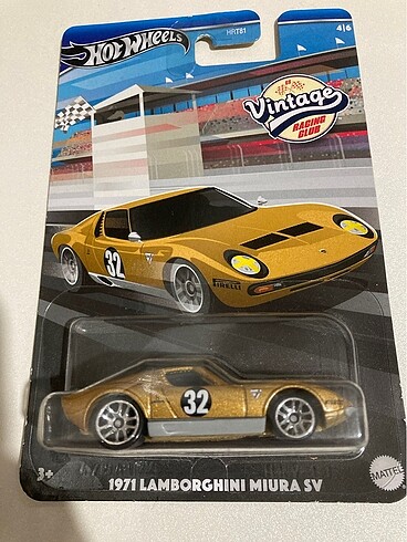 Hot wheels Vintage seti 1971 Lamborghini Miura SV