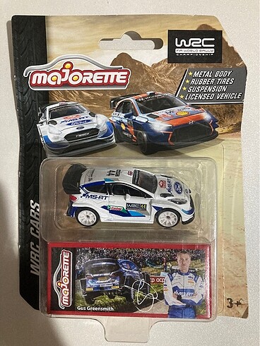 Majorette WRC Cars Ford Fiesta (Gus Greensmith)