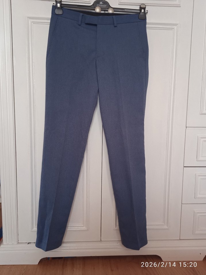 Mavi Erkek Çocuk Takım Elbise - Görsel 5