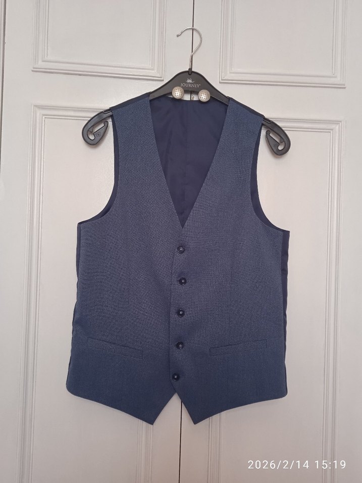 Mavi Erkek Çocuk Takım Elbise - Görsel 3