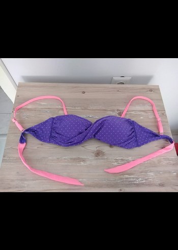 s Beden mor Renk Bikini Takımı ve Şortu