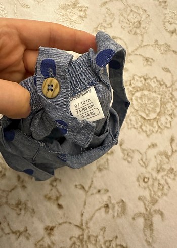 Kız Çocuk Uzun Kollu Beyaz Düğmeli Gömlek - Görsel 6