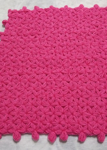 Pembe Örgü Banyo lifi - Görsel 2