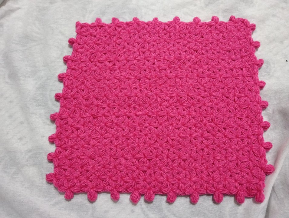 Pembe Örgü Banyo lifi - Görsel 3