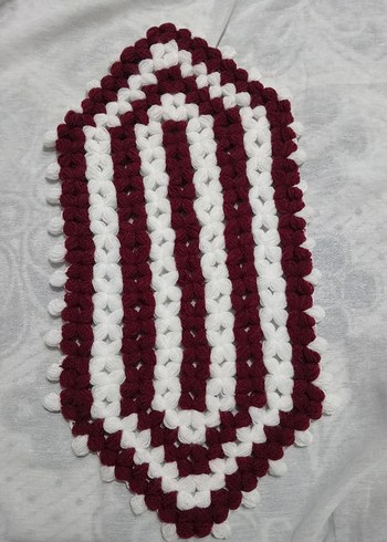 Bordo ve Gri Banyo lifi - Görsel 2