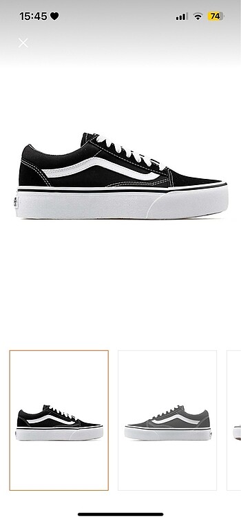 Vans platform