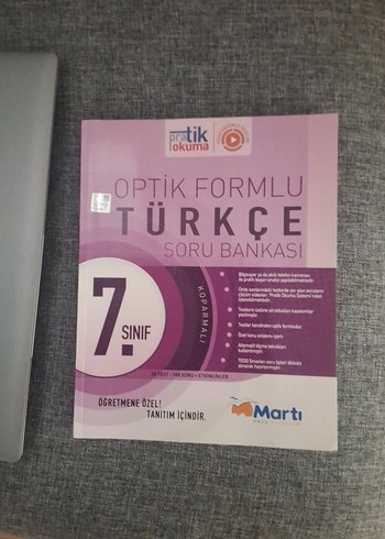 7. Sınıf Optik Formlu Türkçe Soru Bankası