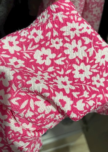 Pembe Midi Elbise - Görsel 2