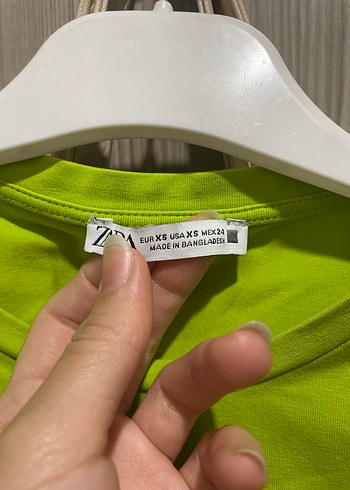 Yeşil Kısa Kollu bluz - Görsel 2