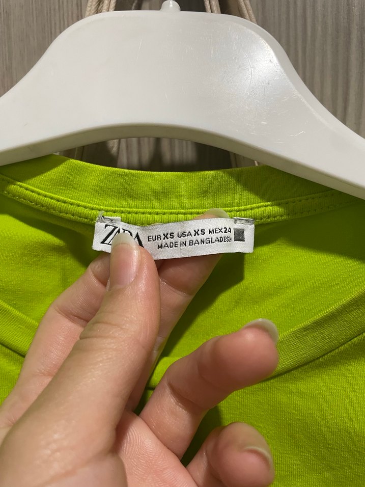 Yeşil Kısa Kollu bluz - Görsel 2