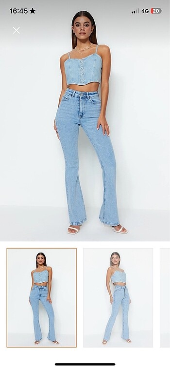 Flare jean