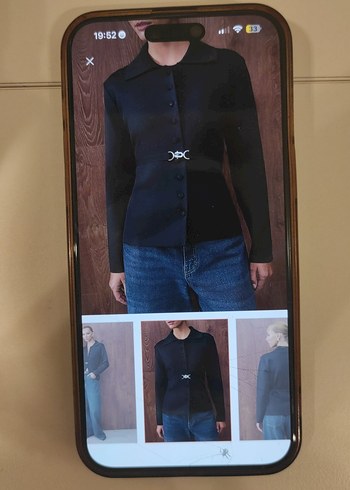 Milla Düğmeli Lacivert Kadın Blazer Ceket - Görsel 6