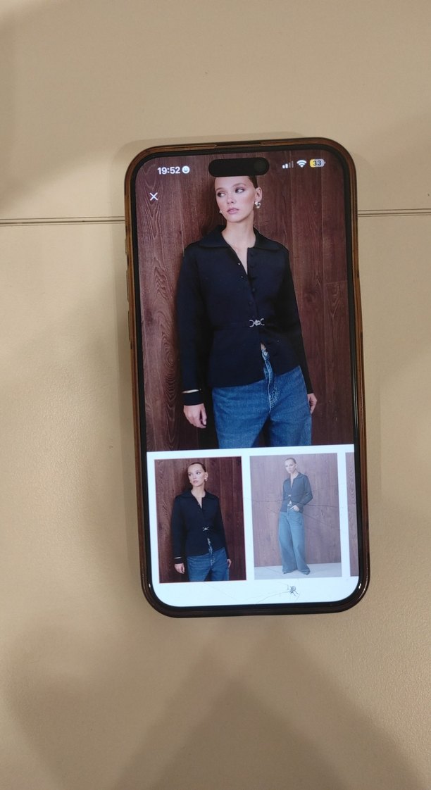 Milla Düğmeli Lacivert Kadın Blazer Ceket - Görsel 2