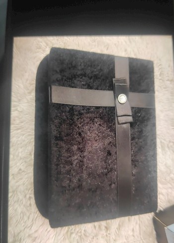 Siyah Süet damat bohça sandığı - Görsel 4