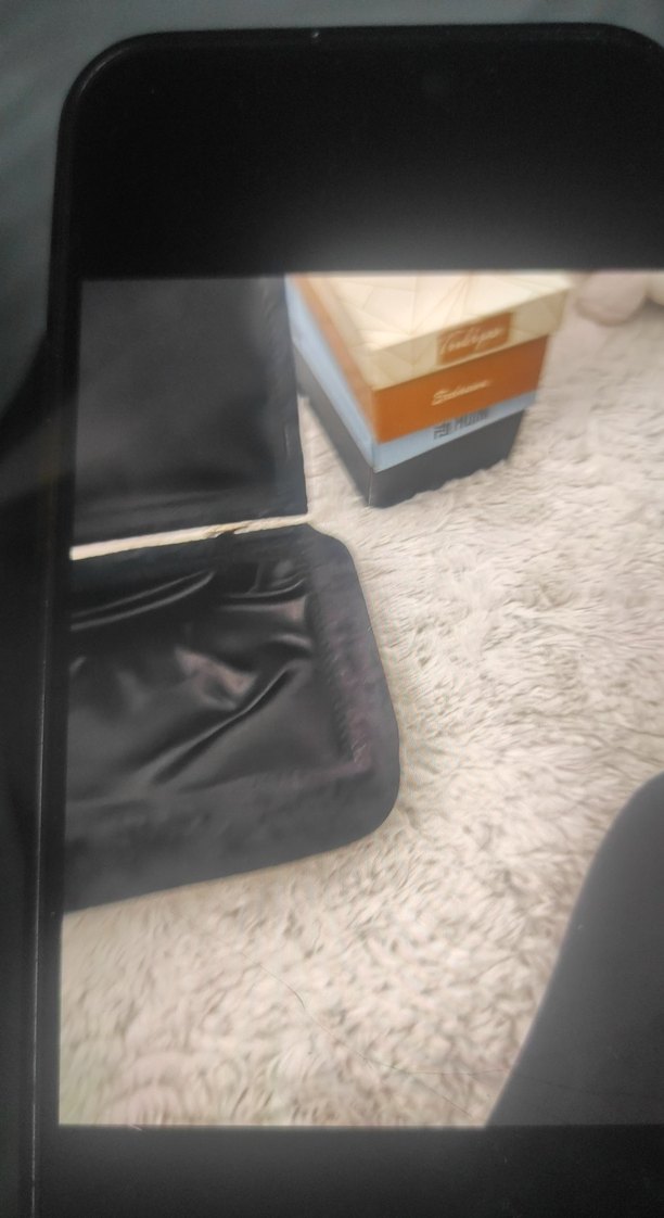 Siyah Süet damat bohça sandığı - Görsel 3