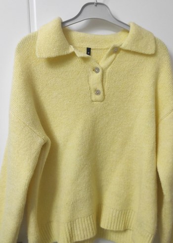 trendyolmilla Sarı Kadın Yün Kazak - Görsel 3