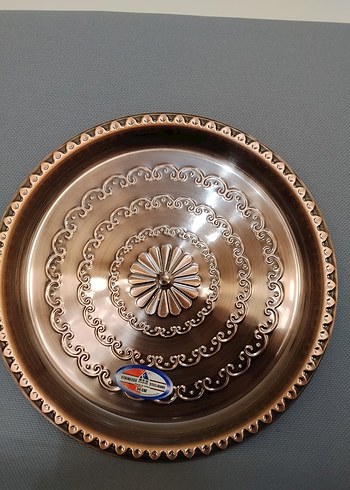 İşlemeli Parlak bakır görünümlü tapsi 3 lü - Görsel 4