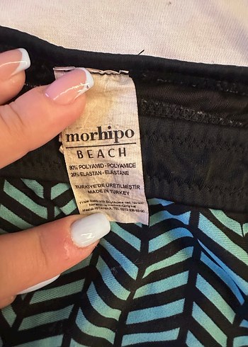 Morhipo Turkuaz Strappy Bikini - Görsel 3