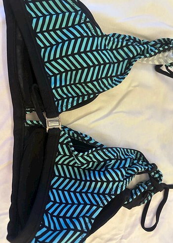 Morhipo Turkuaz Strappy Bikini - Görsel 5