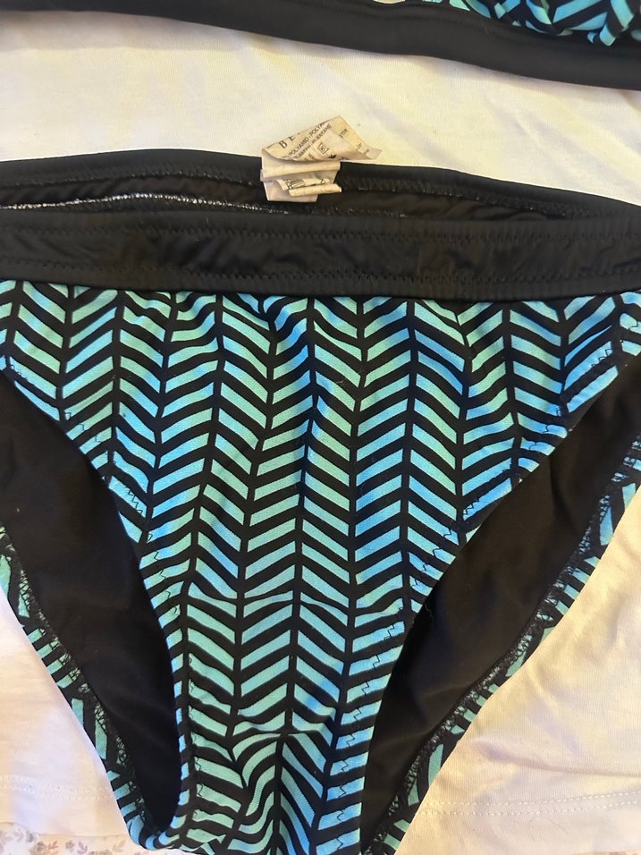 Morhipo Turkuaz Strappy Bikini - Görsel 2