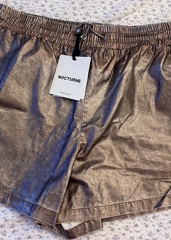 Nocturne Bakır Rengi Uzun Kollu Mini Şort - Görsel 7
