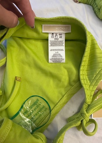 Michael Kors Yeşil İpli Kadın Bikini - Görsel 5
