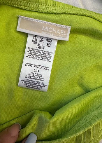 Michael Kors Yeşil İpli Kadın Bikini - Görsel 3